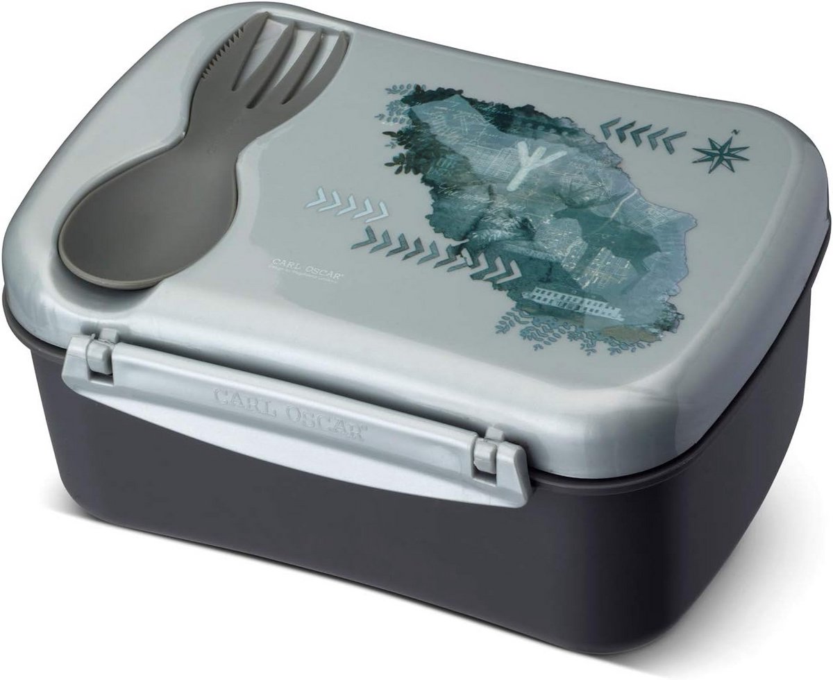 Lekvrije Lunchbox met Koelblok en Bestek voor Onderweg