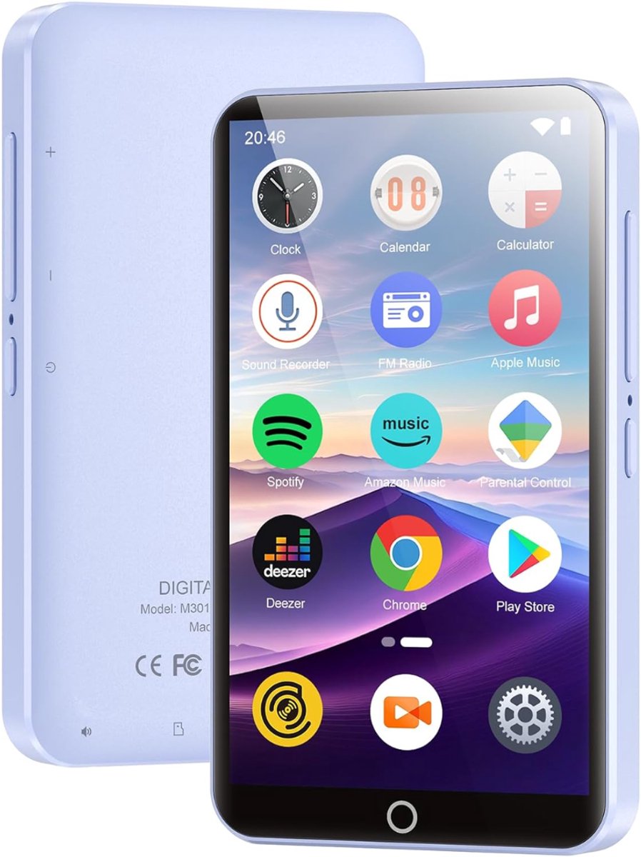 MP3 Speler Bluetooth - FM-Radio - Paars
