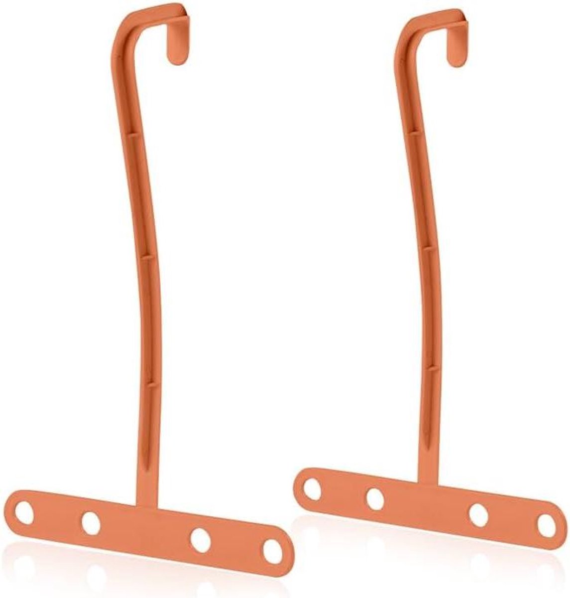Airconditioning kleerhangers voor slaapzaal benodigdheden - Set van 2 - Oranje