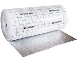Isolatiemateriaal Vloerverwarming Onder Vloer Aluminium Reflecterend Schuim 4mm 10m²