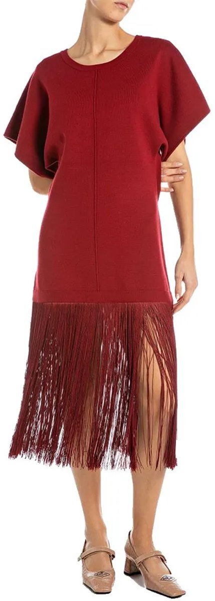 Replay Dk3909.000.g23896 Korte Mouwen Korte Jurk Rood 2XS Vrouw