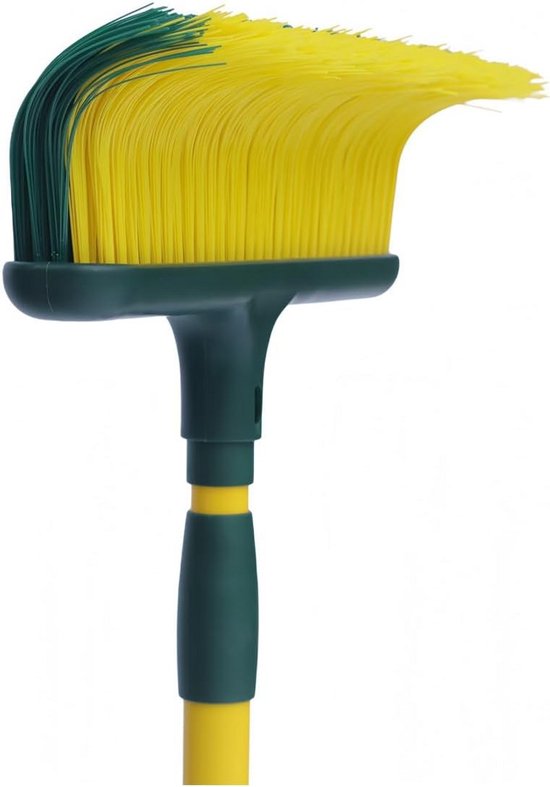 Krabbezem Telescoopsteel 35cm - Robuuste Straatbezem voor Tuin en Terras van Merkloos	 — afbeelding 5
