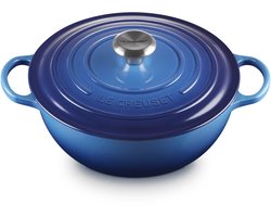 Le Creuset Braadpan - Marmite - 4,1L - 26cm - Azure Blauw