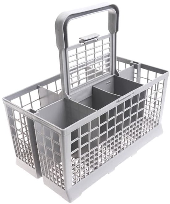 Panier à Couverts Pour Lave-vaisselle - Organisateur Antiadhésif, Modulable, Compatible Lave-vaisselle Standard - 8