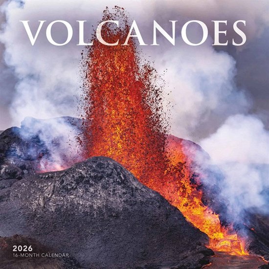 CAROUSEL Kalender 2026 - Volcanoes Wall