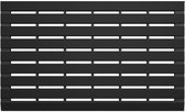 Buiten Deurmat 61x91 cm – Zwart – TPE – Anti-Slip – Weerbestendig – Sterke Schrapfunctie – 3.7 kg