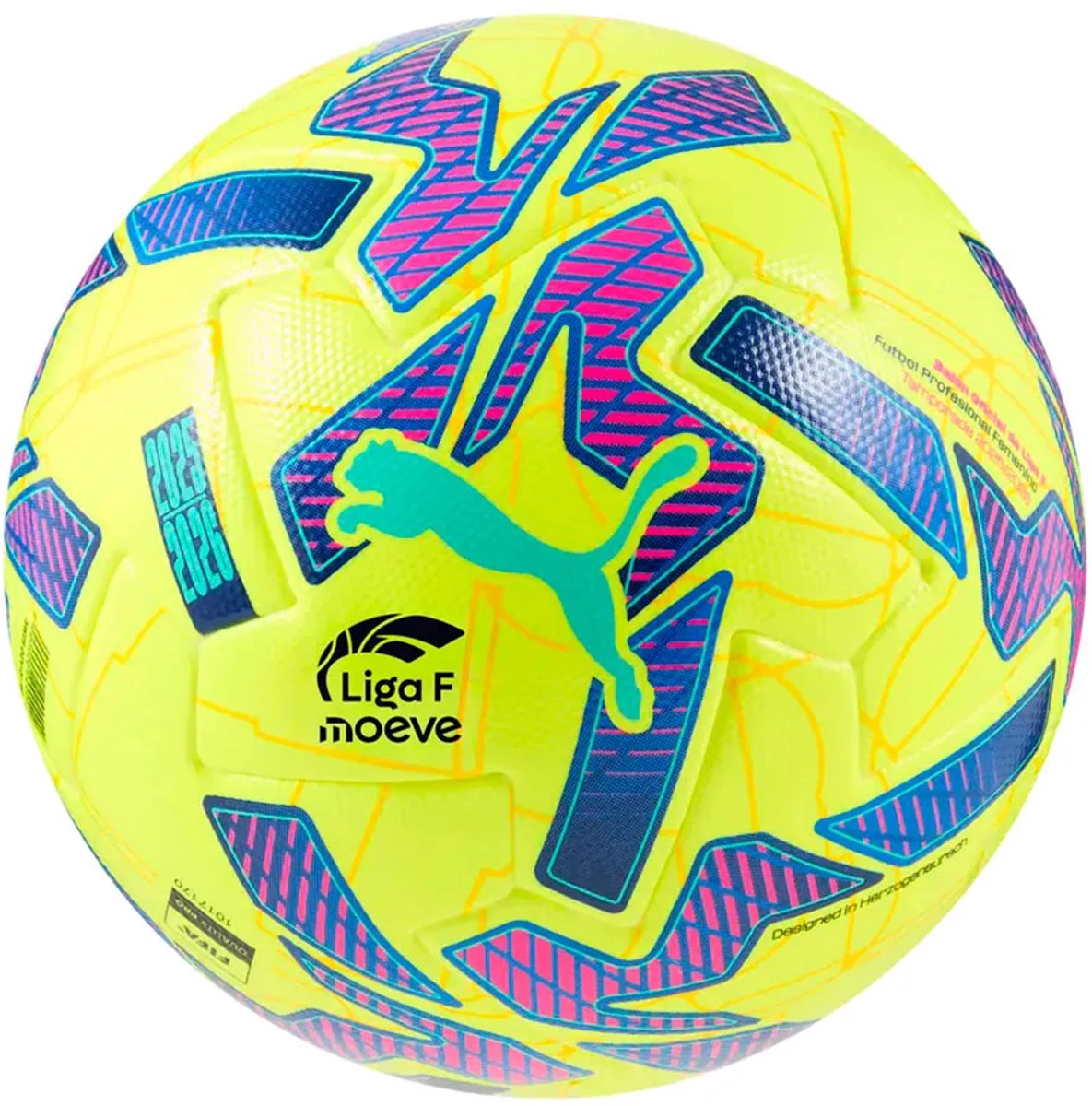 Puma Orbita Liga F Fifa Quality Pro Voetbal Geel 5
