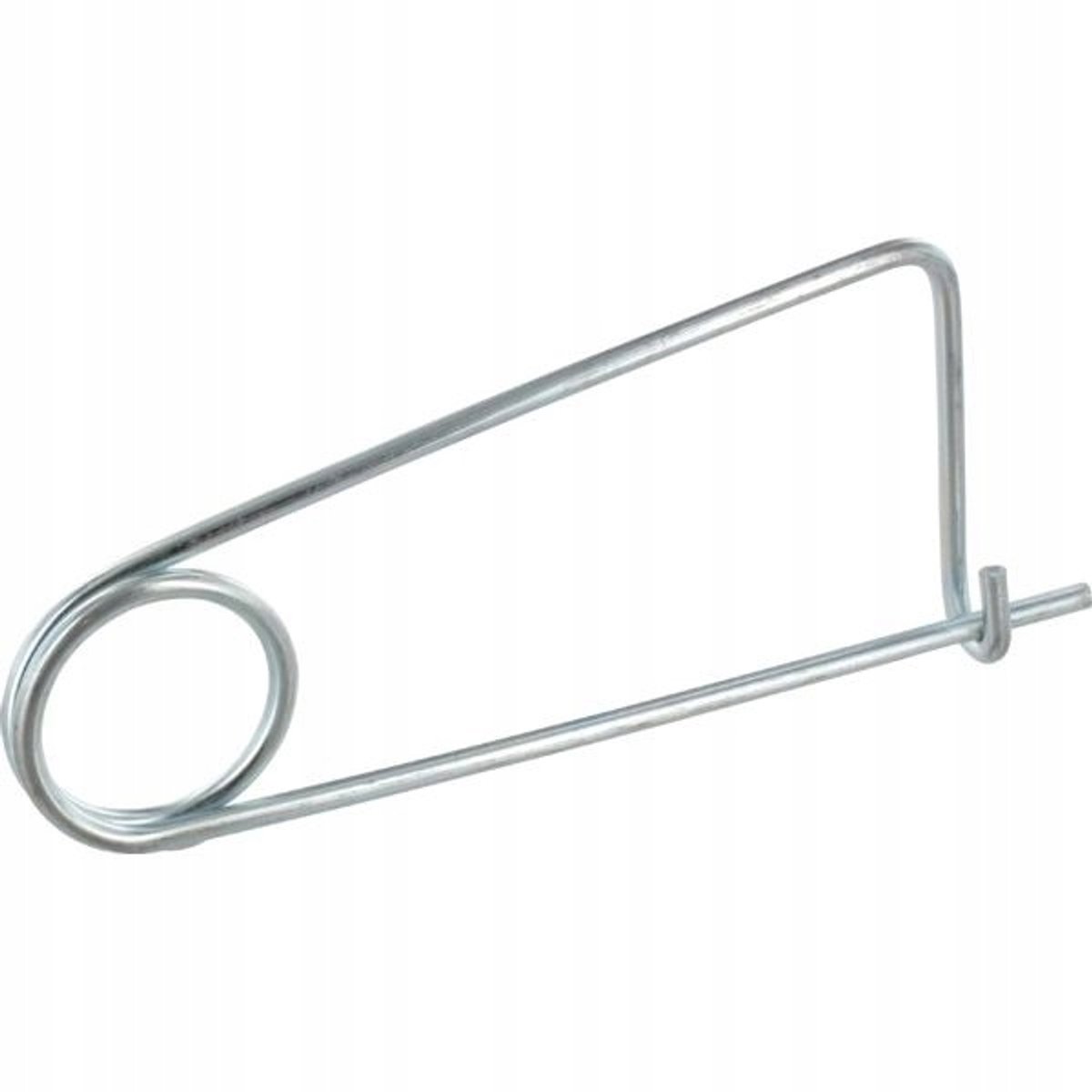 Veerborg 4mm - 120mm lengte, 100mm buisdiameter