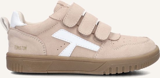 Baskets basses Ton & Ton Garçons Filip - Beige - Daim - Taille 35