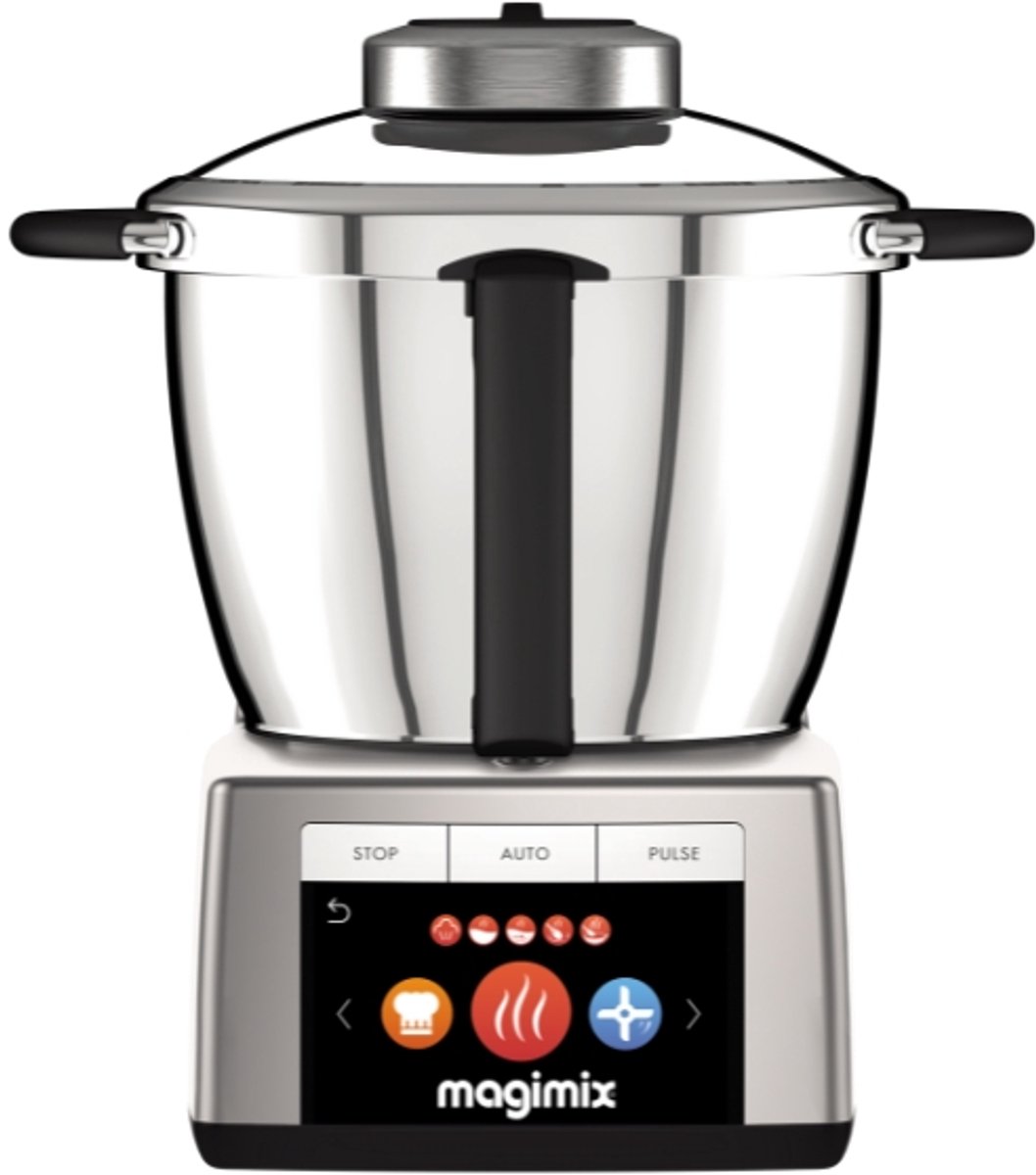 Magimix Cook Expert Inductie Foodprocessor - Cookprocessor met 12 Programma’s - Mat Chroom