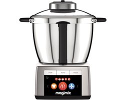Magimix Cook Expert Inductie Foodprocessor - Cookprocessor met 12 Programma’s - Mat Chroom