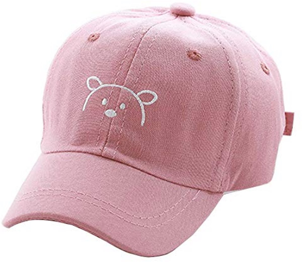 Verstelbare Zonnehoed voor Kinderen - Roze (hot pink)