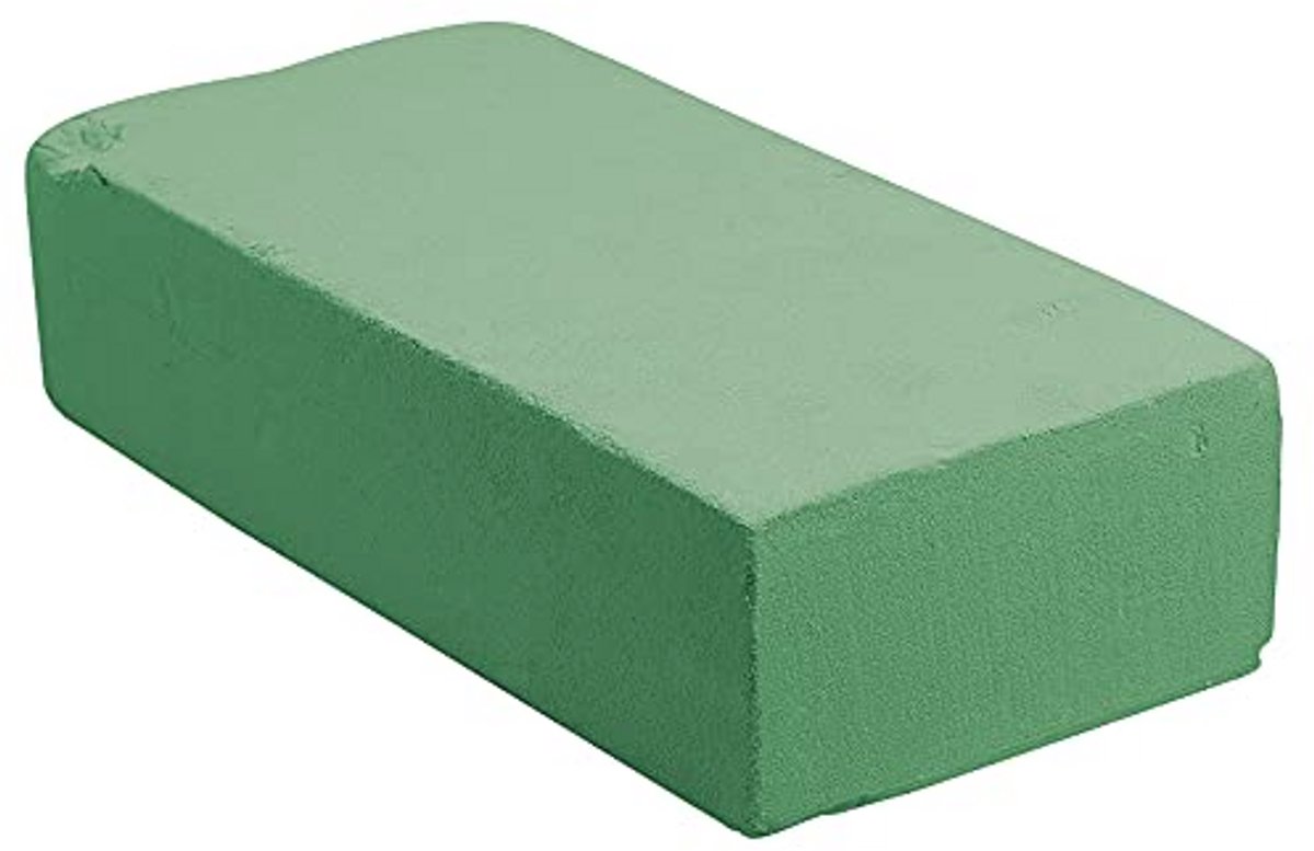 Bloemenschuim Oase Baksteen voor Bloemarrangementen – 22,5 cm