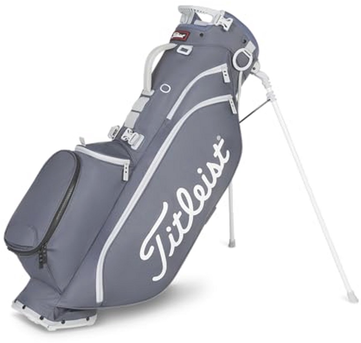 Lichte Golftas met Dubbele Riem en Aluminium Poten