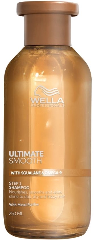Wella Professionals Ultimate Smooth Shampoo - voor Droog & Pluizig Haar - 250 ml