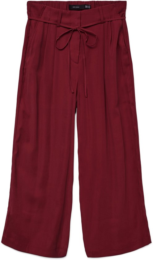 VERO MODA Women's Vmdallas Hw Wide Button Pant Boo