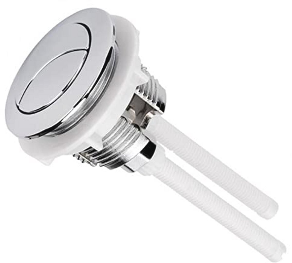 Dubbele Toiletspoelknop 38-45mm - Flexibele en Eenvoudige Installatie