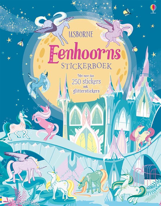 Eenhoorns stickerboek - cover