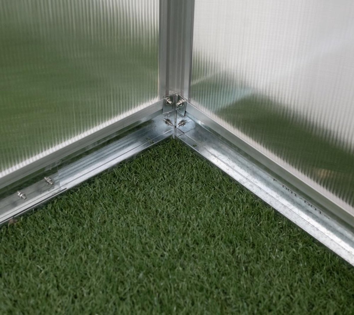 Westmann Greenhouse Flora 68 - 252 x 192 x 201 cm - Silver