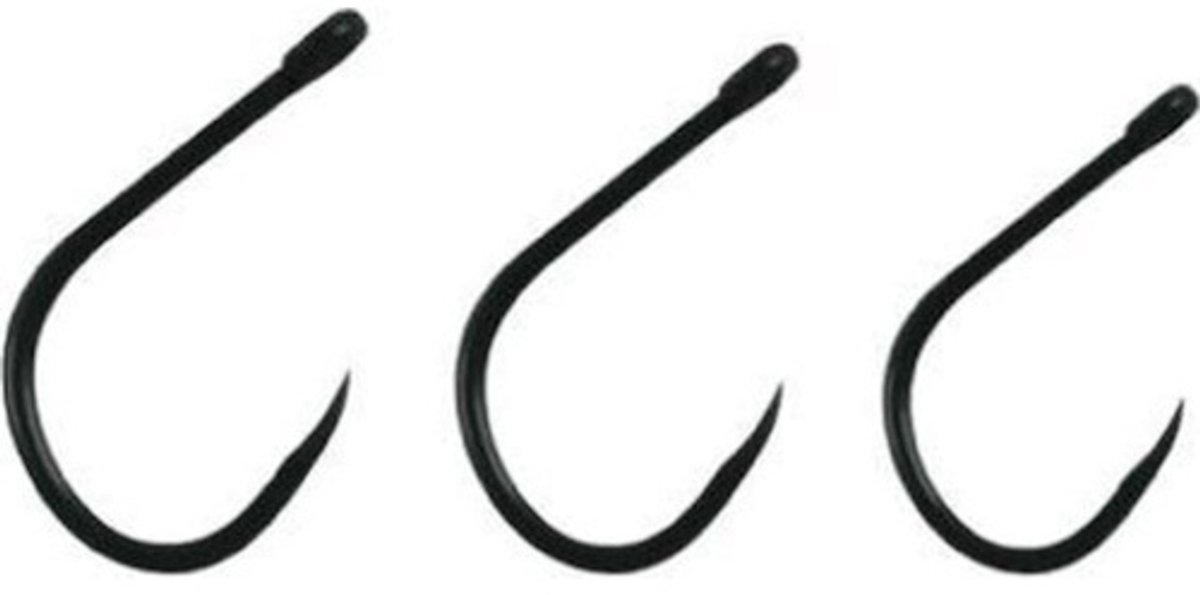 Rigsolutions Barbless Hook CC-1 - weerhaakloze karperhaak maat 4, 6 en 8 - 10 stuks Maat 4