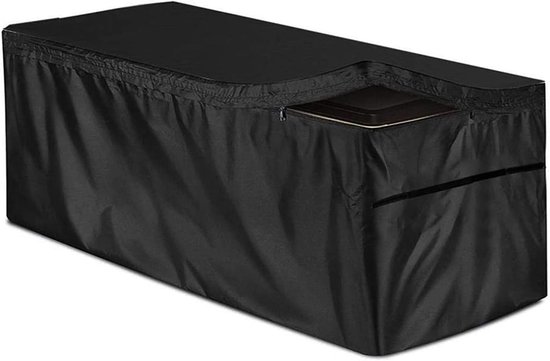 Caravan camper beschermende dakhoes, 210D waterdichte caravan beschermhoes dekzeil, hoes voor campers, reisaanhangers en caravans (kleur: zwart, maat: 8,5 x 3 m (334,64 x 118,11