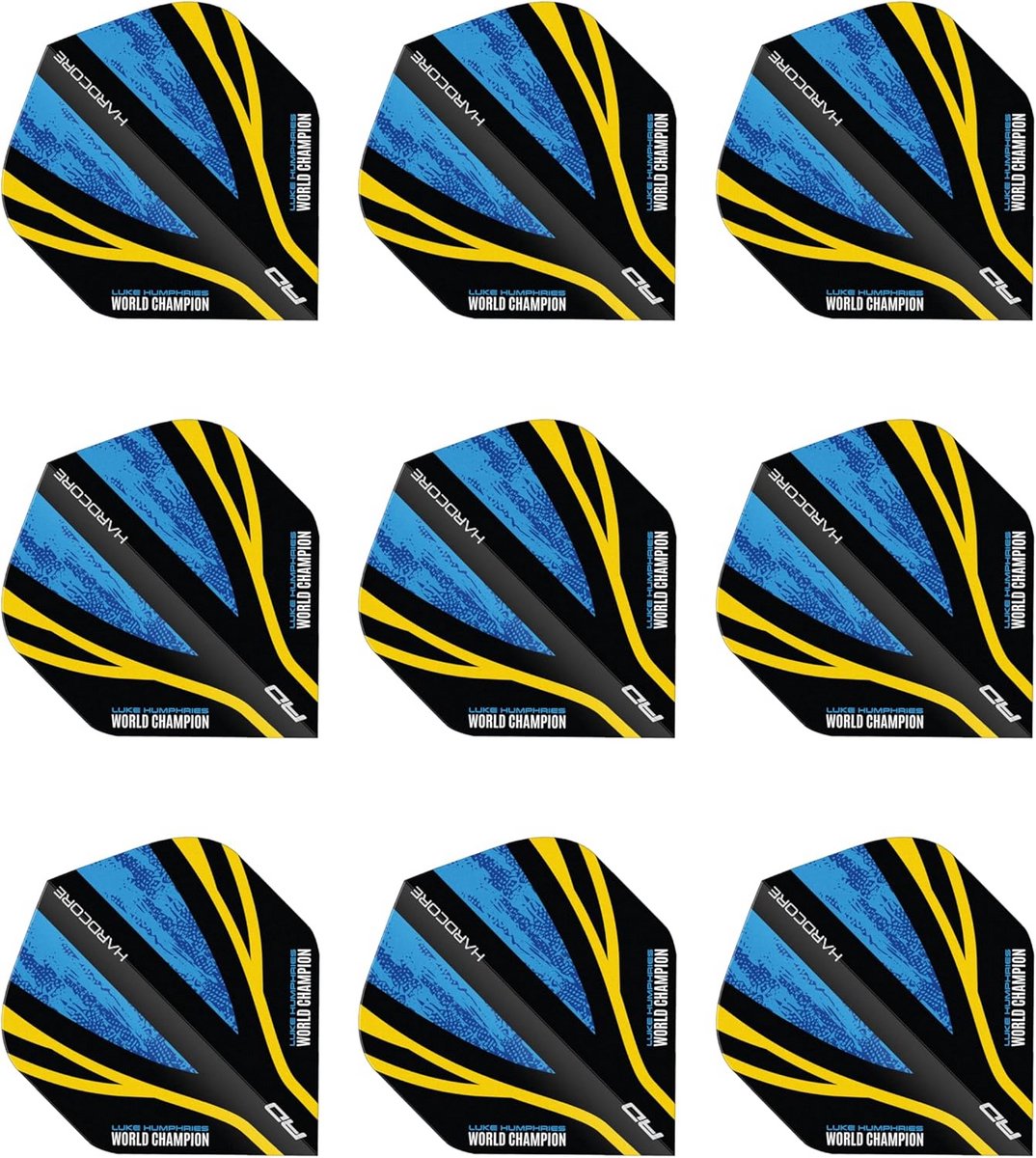 Professionele Set Hardcore Dartpijlen - Inclusief 3 Complete Sets (9 Stuks)