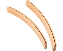 longziming -Houten Kaartenhouder Set van 2 – Gebogen Kaartorganizer – Handsfree Speelkaarthouder – Voor Poker, Bridge & Canasta – Geschikt voor Kinderen, Volwassenen en Senioren