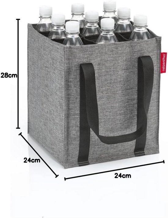Flessentas voor 9 Flessen - Compact en Veilig Vervoer van Drank — afbeelding 4