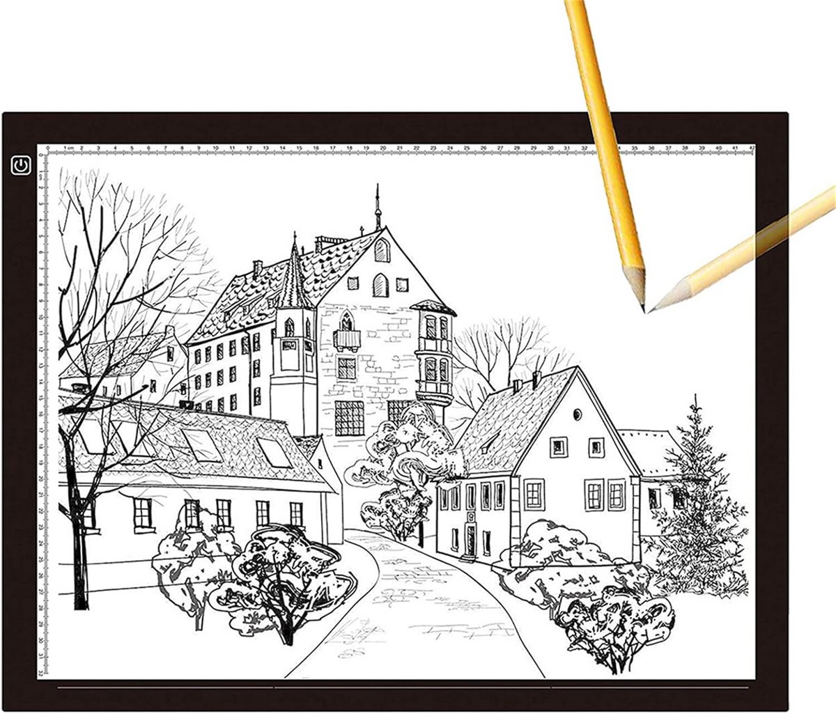A3 LED Tekenmalplaat met Instelbare Helderheid voor Diamond Painting en Schetsen