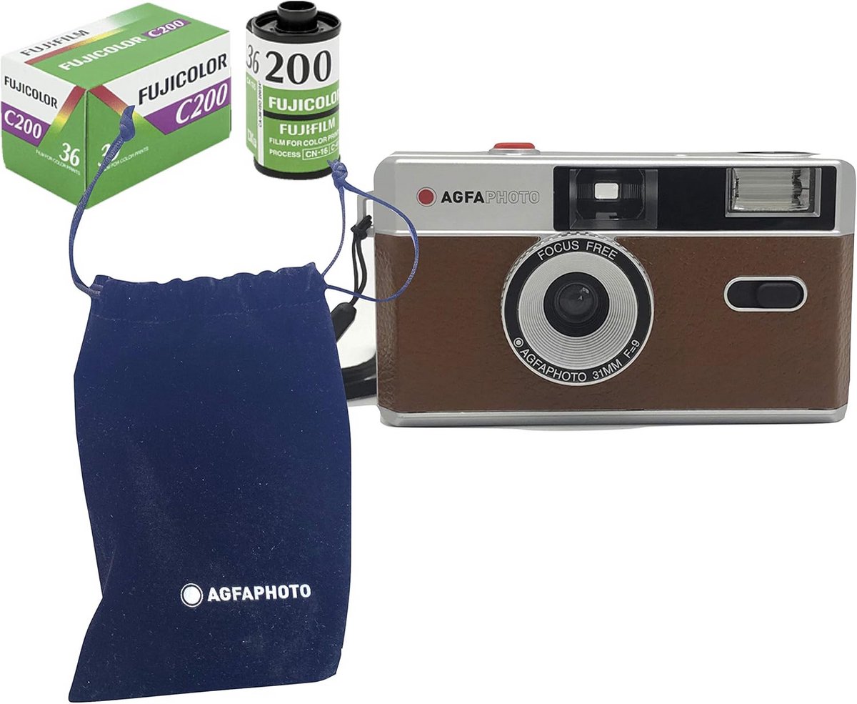 Analoge 35mm Camera Set Compleet met Film en Batterij
