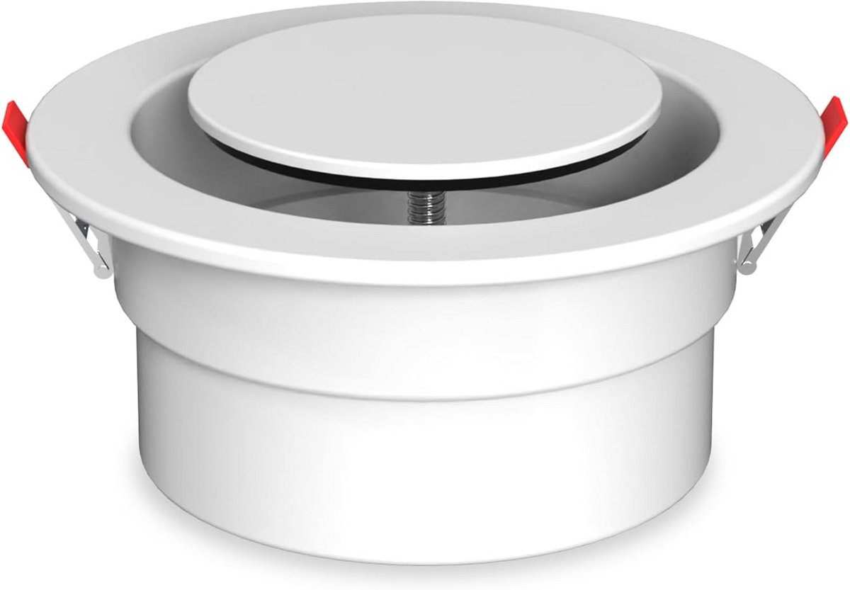 Afvoerrooster 100mm Aluminium Ventilatierooster voor Afzuigventilator