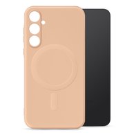 Coque de protection My Style Flex Compatible Magsafe pour Samsung Galaxy A35 5G, Pink tendre