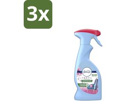 3 x Febreze – Textielspray – Roze Anjers – 375 ml - Textielgeur - Textielverzorging - Geurverwijdering - Textielspray - Roze Anjers