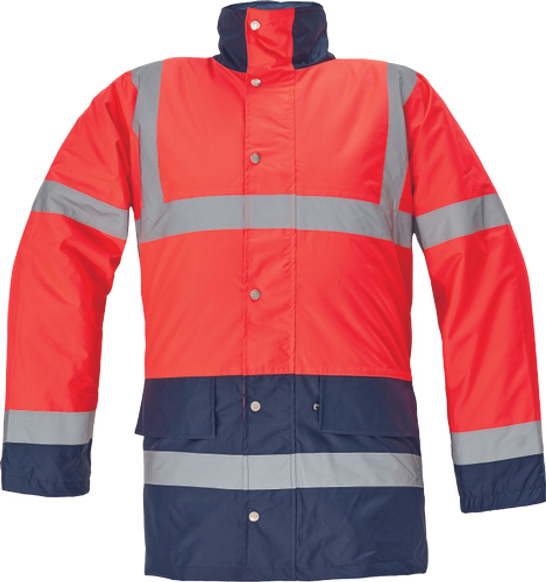 Cerva SEFTON jas 03010073 - HV Rood/Navy - XL