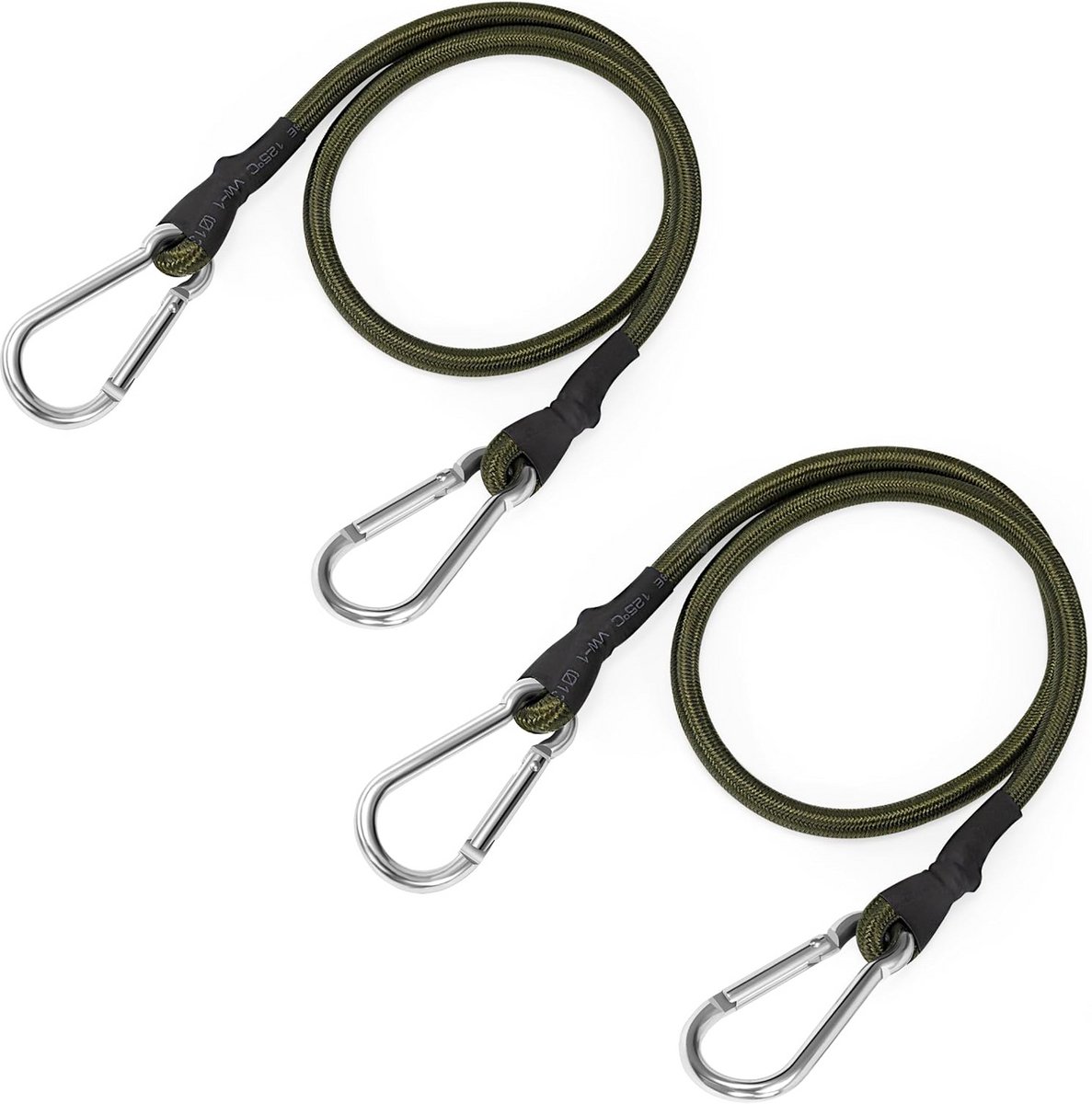 JK Jordy 2x Spanbanden met Haak 60cm