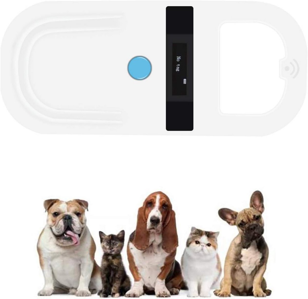 Dier Microchip Scanner voor Honden en Katten FDX-B en EMID Lezer