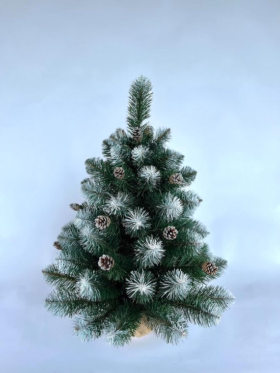Aufun Kunstkerstboom, dennenboom met verlichting, 350 leds, warmwit