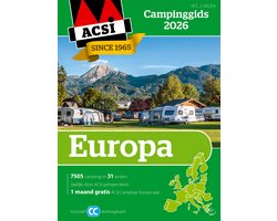 Omslag van ACSI Campinggids - ACSI Campinggids Europa 2026