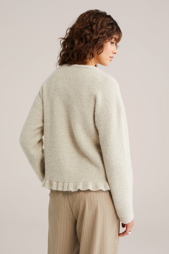 WE Fashion Cardigan tricoté pour femme en mélange de laine