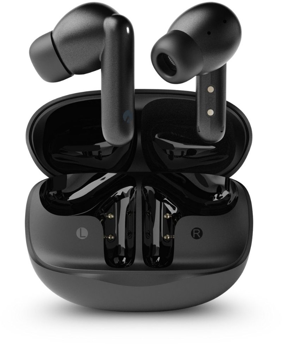 DunRock Bubble Pro - draadloze oordopjes - Zwart - met ANC - Multipoint - 6 mics - bluetooth oortjes - Met DunRock App