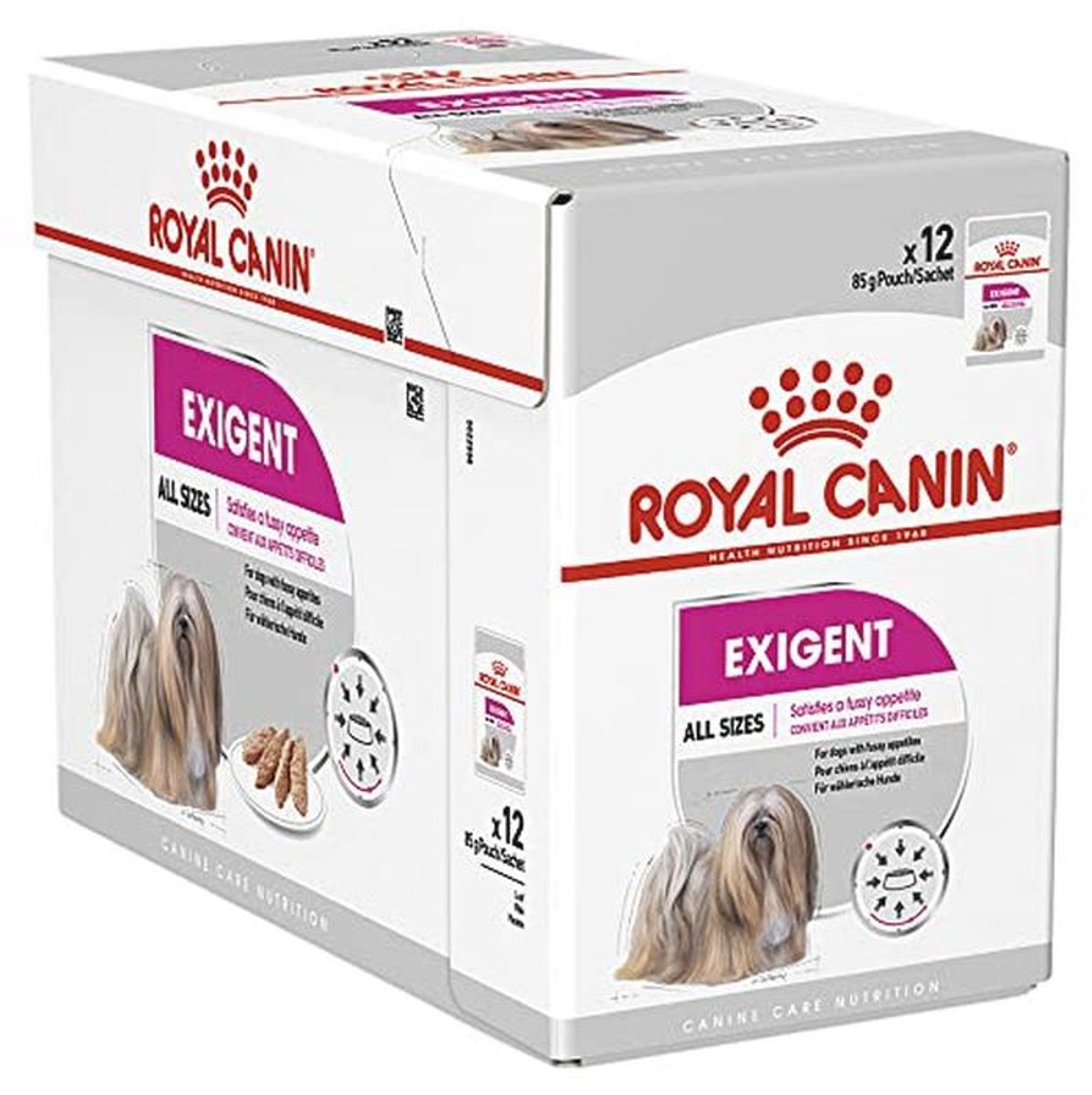 Mousse Natvoer voor Kieskeurige Honden | 12 x 85 g | Voeding voor Volwassen Honden
