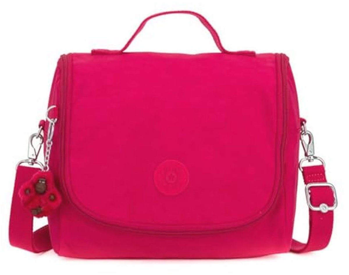 Grote Lunchtas - Isolatie Tas - Kinderdagverblijf Picknick - Brede Opening - 25 x 22 x 11 cm - Roze