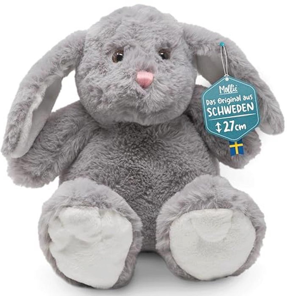 Knuffelkonijn 27 cm - Pluche Dier voor Kinderen