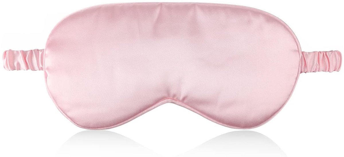 Zachte Zijden Slaapmasker - Comfortabel en Licht voor Rustige Nachtrust