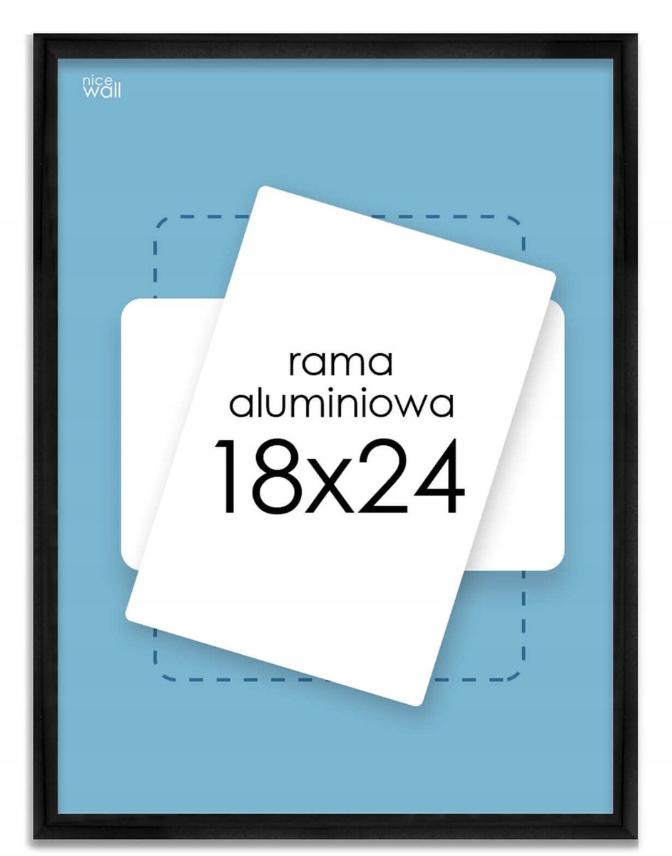 Zwarte Aluminium Fotolijst 18x24 cm - Stijlvol & Duurzaam