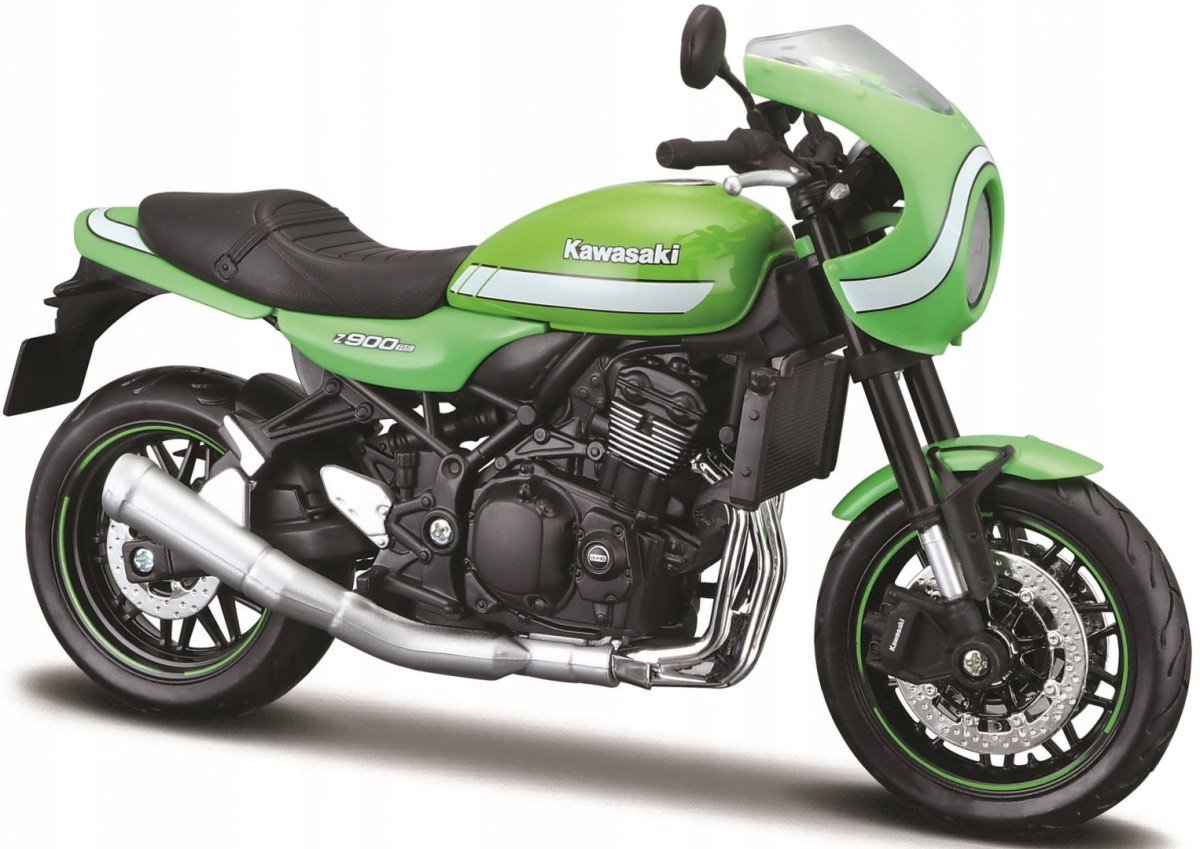 Kawasaki Z900RS Cafe Racer Model 1:12 Maisto Groen