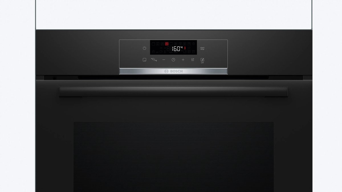 Bosch - HQG572BB3F - Serie 4 - Inbouwoven - Energielabel A+ - Air Fry-functie: voor perfect en gezonde gefrituurde gerechten - Eenvoudig te reinigen met pyrolytische zelfreiniging- Stoomoven - Zwart – foto 8
