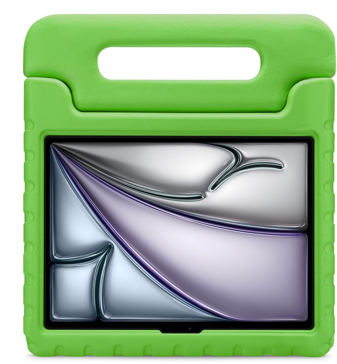 Xccess Tablethoes geschikt voor Apple iPad Pro 12.9 Inch (2020) Kinder Tablethoes met Handvat | Xccess Kids Guard - Groen