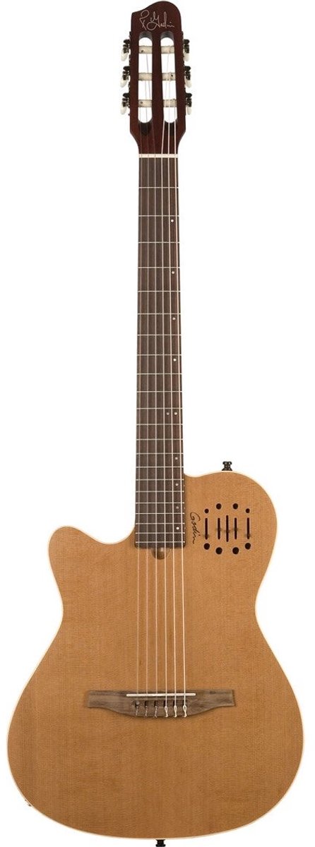 Godin Multiac Nylon Encore SG Natural Left Handed linkshandige elektrisch-akoestische klassieke gitaar