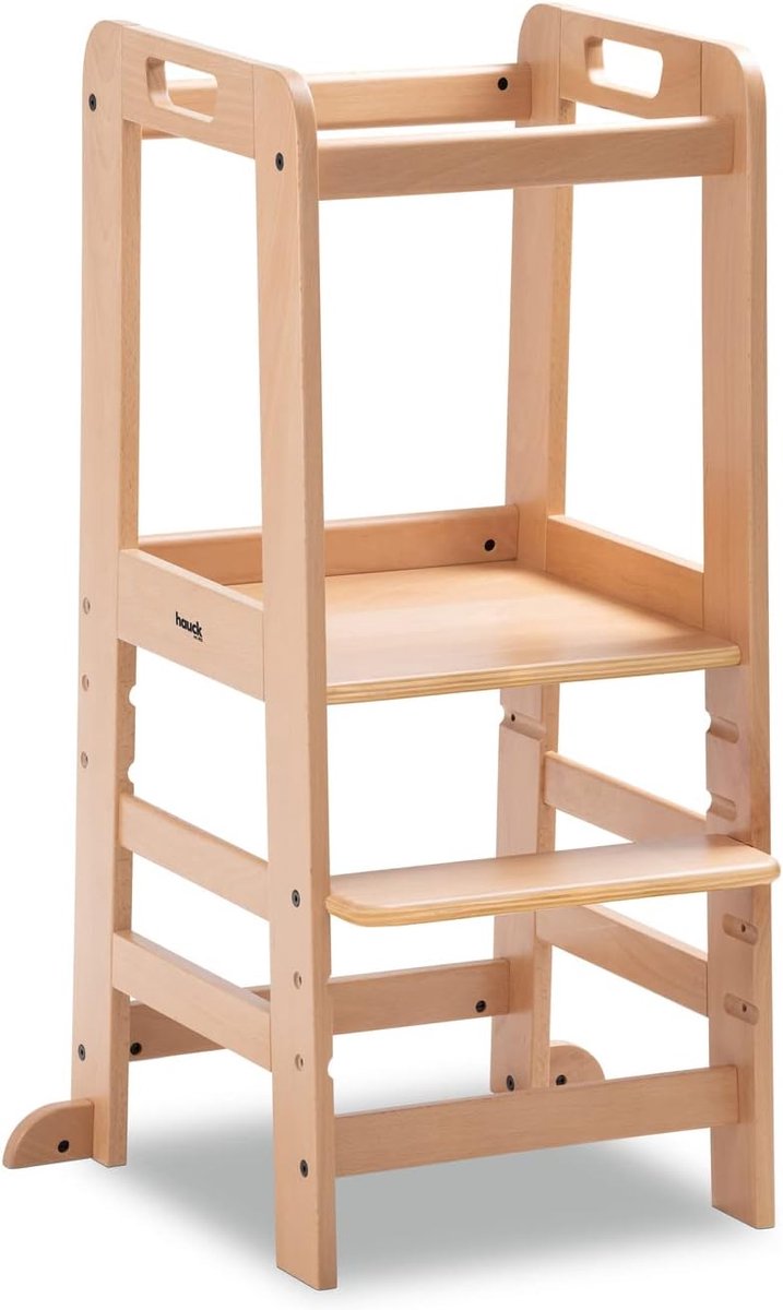 Lexium Leertoren - Montessori Leertoren - Learning Tower - Opstapje - Keukentoren - Leertoren Keukenhulp - Naturel leertoren Montessori - Kindertrap - Leertoren peuters - Leer toren - Leertorens